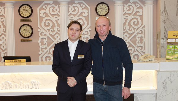 Легенда и Гордость Российского автоспорта остановился в отеле «Байкал Плаза»!