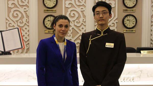  Софья Очигава  в гостях отеля «Байкал Плаза»