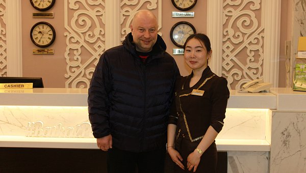 На этой неделе Гостем отеля «Байкал Плаза» стал Мерзликин Андрей Викторович - Герой Российской Федерации.